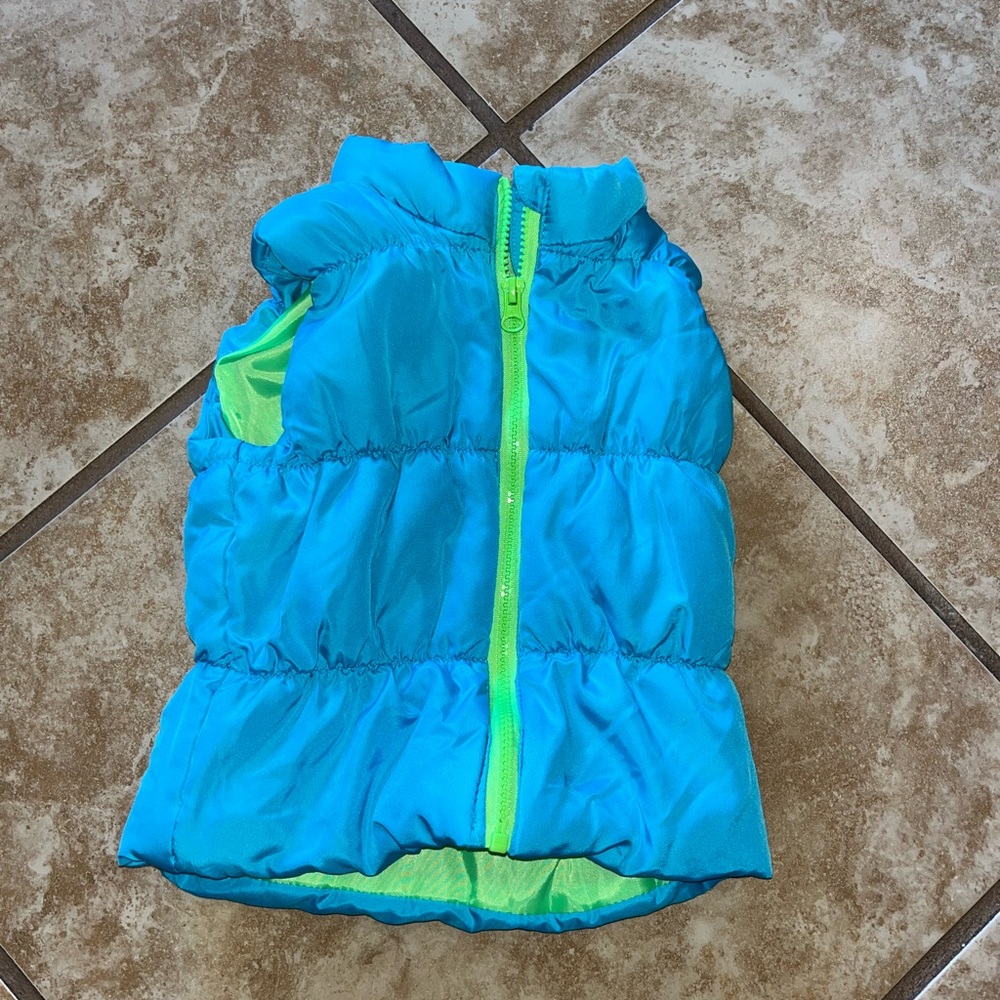 Toddler girls puffer vest